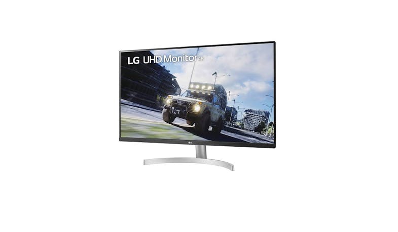 LG 31.5-inch 4K HDR Monitor (32UN500-W) - Side View