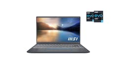 MSI Prestige 14Evo A11M (i7, 16GB/512GB, Windows 10) 14.0-inch Laptop - Carbon Grey (9S7-14C412-063) - Main