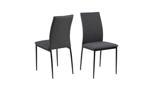 Urban Demina Dining Chair - Sawana Grey/Black (82219) - Main