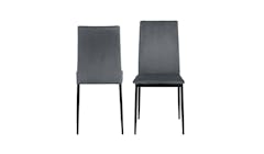 Urban Demi Dining Chair - Dark Grey (89809) - Front View