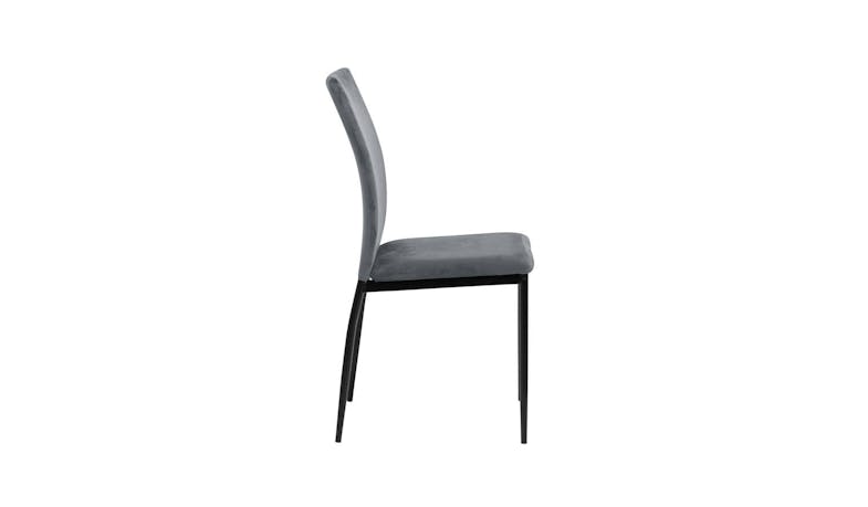 Urban Demi Dining Chair - Dark Grey (89809) - Side View