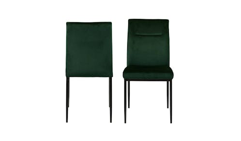 Urban Demi Dining Chair - Dark Green (89955) - Front View