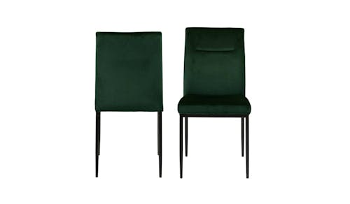 Urban Demi Dining Chair - Dark Green (89955) - Front View