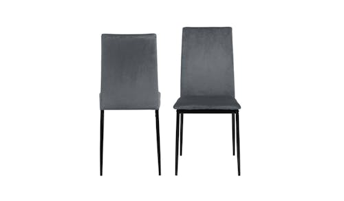 Urban Demina Dining Chair - Dark Grey (86896) - Front View