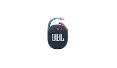 JBL Clip 4 Ultra-portable Waterproof Speaker - Blue/Pink - Front View