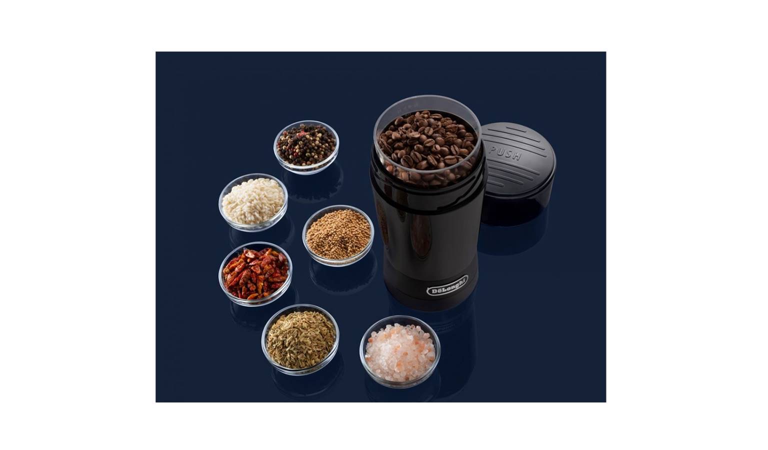 Delonghi Blade Coffee Grinder Black KG200 Harvey Norman Harvey