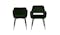 Urban Ranja Dining Chair - Olive Green/Black (85987) - Main