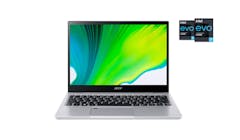 Acer Spin 3 (i5, 16GB/ 512GB, Windows 10) 13.3-inch Convertible Laptop – Silver (SP313-51N-51RP) - Front View