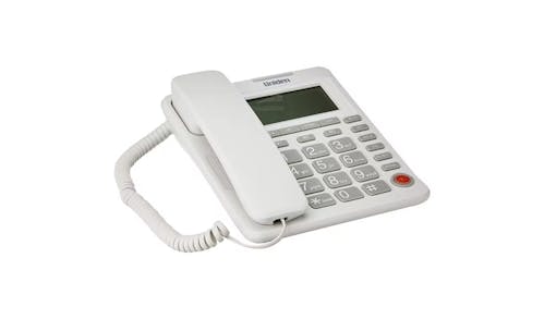 Uniden AS7408 Landline Phone - Black/White