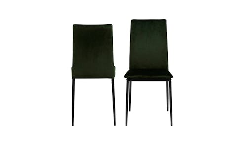 Urban Demina Dining Chair - Olive Grey (85517) - Front View
