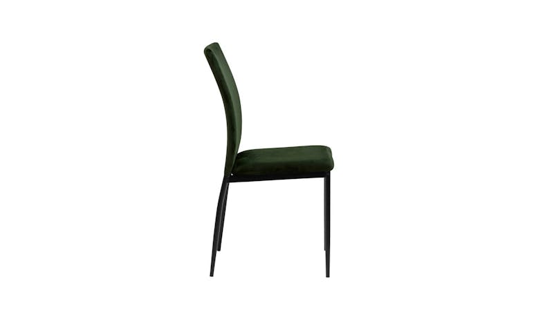 Urban Demina Dining Chair - Olive Grey (85517) - Side View
