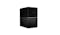 Western Digital My Book Duo 8TB Portable Hard Drive - Black (WDBFBE0080JBK) - Side View