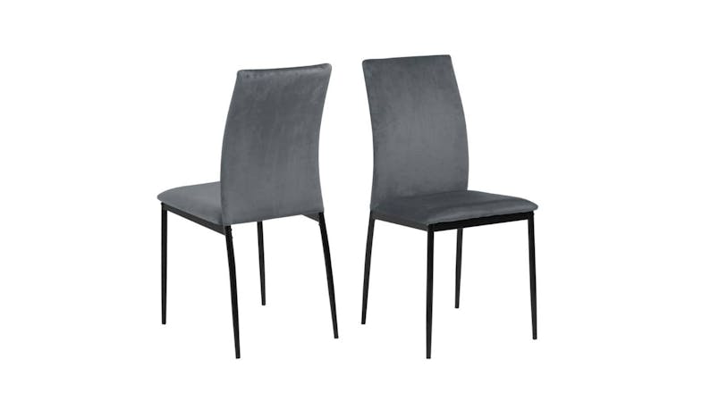 Urban Demi Dining Chair - Dark Grey (89809) - Side View