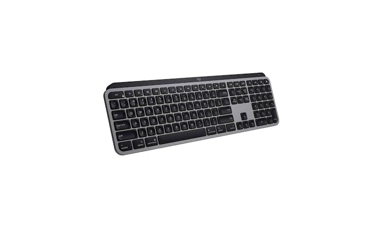 Logitech MX Keys Illuminated Mac Wireless Keyboard (009650) - Side View
