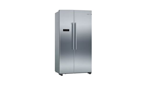 Bosch Serie 4 (KAN93VIFPG) 560L Freestanding 2-Door Refrigerator - Stainless steel
