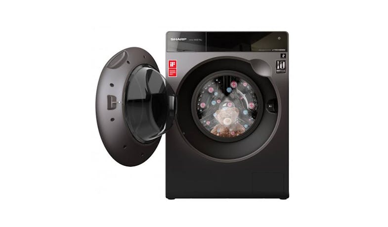 Sharp ES-FW105D7PS Washer Dryer-02