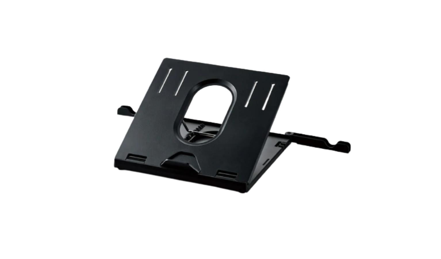 Foldable Laptop Stand Black LTS8BK Harvey Norman Singapore
