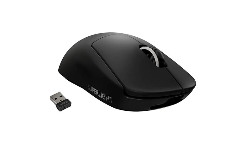 Logitech G Pro X Superlight Wireless Gaming Mouse - Black - alt angle