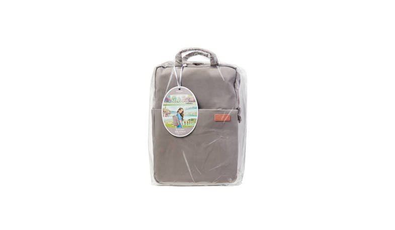 Elecom OF04GY Off Toco Backpack Rose Gray - Back View