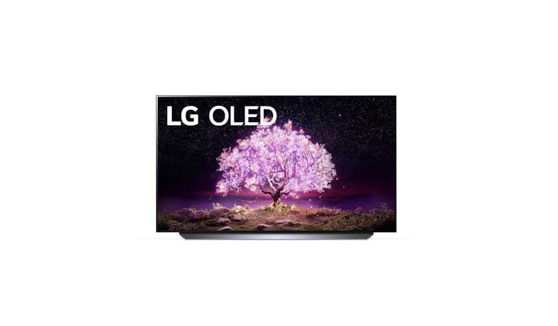 LG C1 55-inch 4K OLED Smart TV with AI ThinQ OLED55C1PTB (Front View)