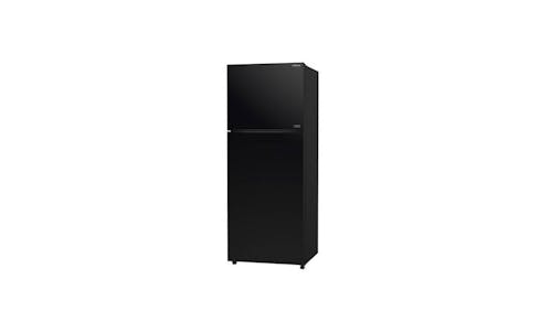 Hitachi R-VGY480PMS0 390L Inverter Refrigerator - Glass Black