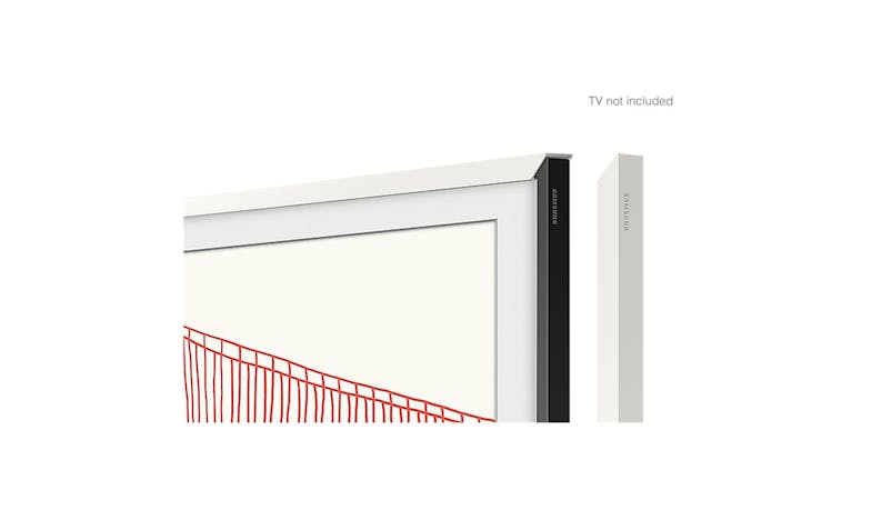 Samsung VG-SCFA55WTBRU 55-inch Frame Bezel – White (Angle View)