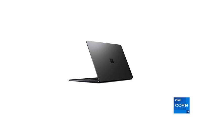 Microsoft Laptop 4 (i7, 16GB/512GB, Windows 10) 15-inch - Black (5IM-18HN) - Half Closed View