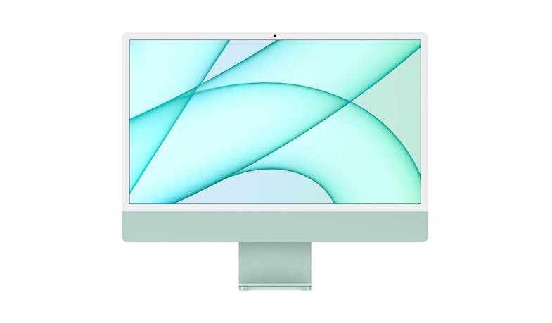 Apple iMac (4.5K Retina, 24-inch, 2021) M1 7 Core 256GB - Green - Front