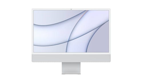 Apple iMac (4.5K Retina, 24-inch, 2021) M1 8 Core 512GB - Silver - Front