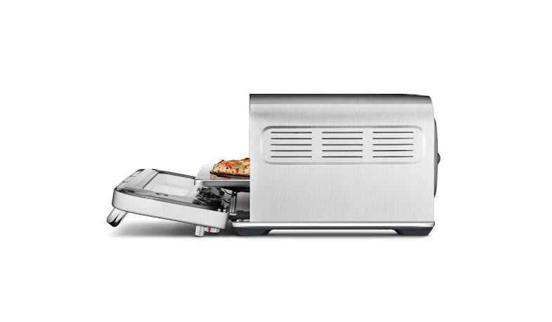 Breville BPZ820 The Smart Oven Pizzaiolo - Brushed Stainless Steel - side