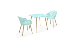 Home Collection Nassau Outdoor Carver Easy Chair - Mint Green (Main)