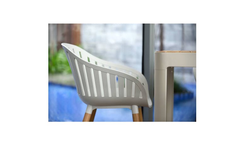 Home Collection Portals Outdoor Nassau Carver Easy Chair