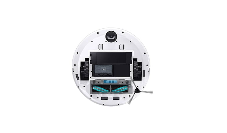 Samsung Jet Bot+ with Clean Station - Misty White (VR30T85513W/SP) - Back View