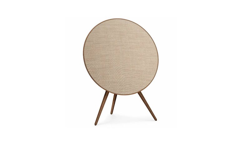 Bang & Olufsen Beoplay A9 Wireless Speaker System With Voice Assistant (Bronze Tone / Walnut Legs) - Main