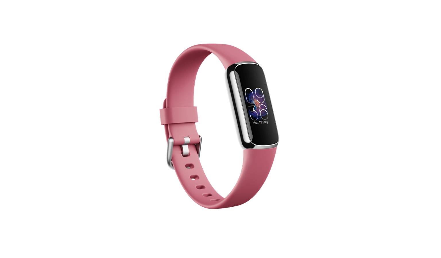 Fitbit Luxe Fitness Tracker Plantinum/Orchid (FB422SRMG)Harvey