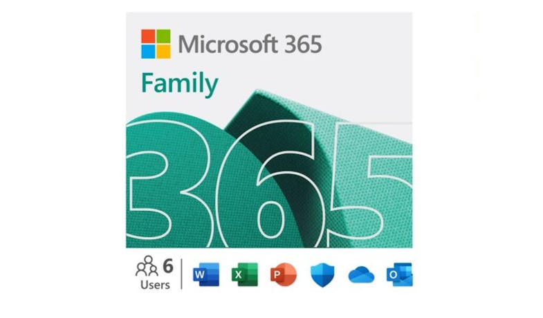 Microsoft 365 Family Digital Download - 12 Months Subscription (ESD 6GQ-00093) - Main