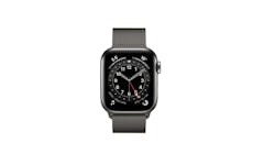 Apple Watch Series 6 40mm Stainless Steel Case with Graphite Milanese Loop (GPS + Cellular) - M06Y3ZP/A - Main