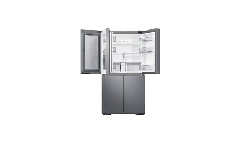 Samsung 553L Multi Door Refrigerator – Silver RF59A7672S9/SS (Half Inner View)