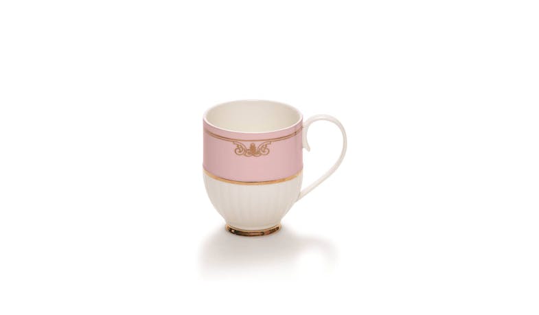 Salt&Pepper Eclectic Mug Set of 2 330ml - Pink Ribbed (42709) - Main
