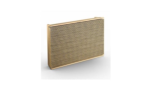 Bang & Olufsen Beosound Level Wireless Wifi Home Speaker (Gold Tone / Light Oak) - Main