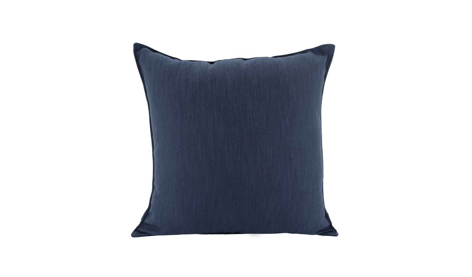 Linen Cushion Navy - Main
