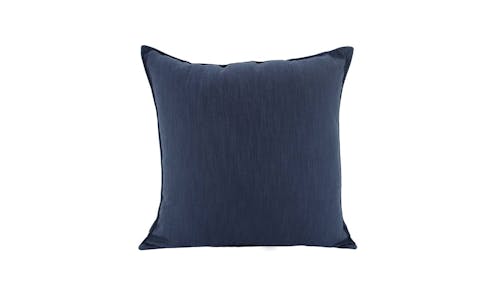 Linen Cushion Navy - Main