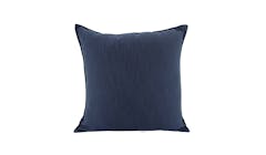 Linen Cushion Navy - Main