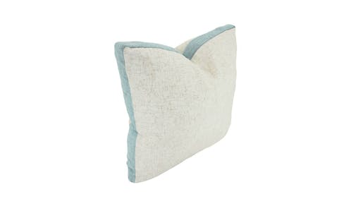 Linen Walled Cushion - Light Blue (Main)