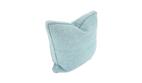 Linen Solid Walled Cushion - Light Blue (Main)