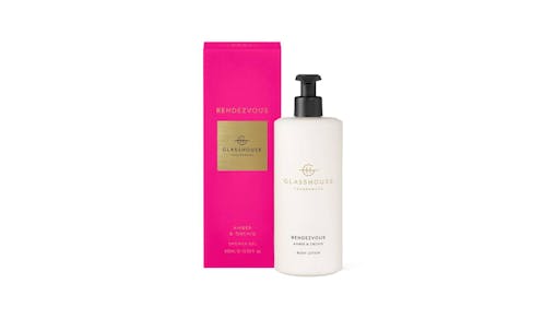 Glasshouse Rendezvous Amber & Orchid 400ml Body Lotion - Main