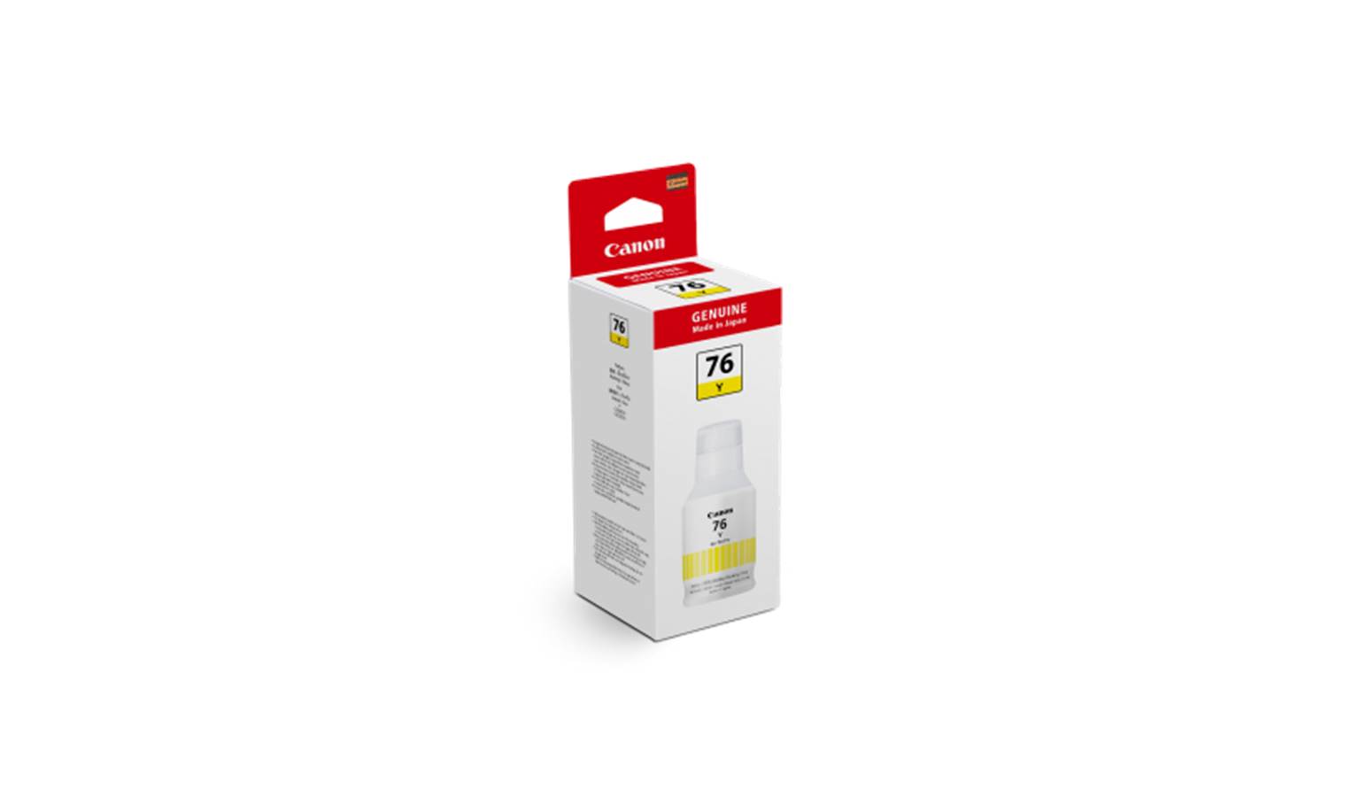 Canon GI-76 Ink Cartridge Bottle - Yellow (Main)