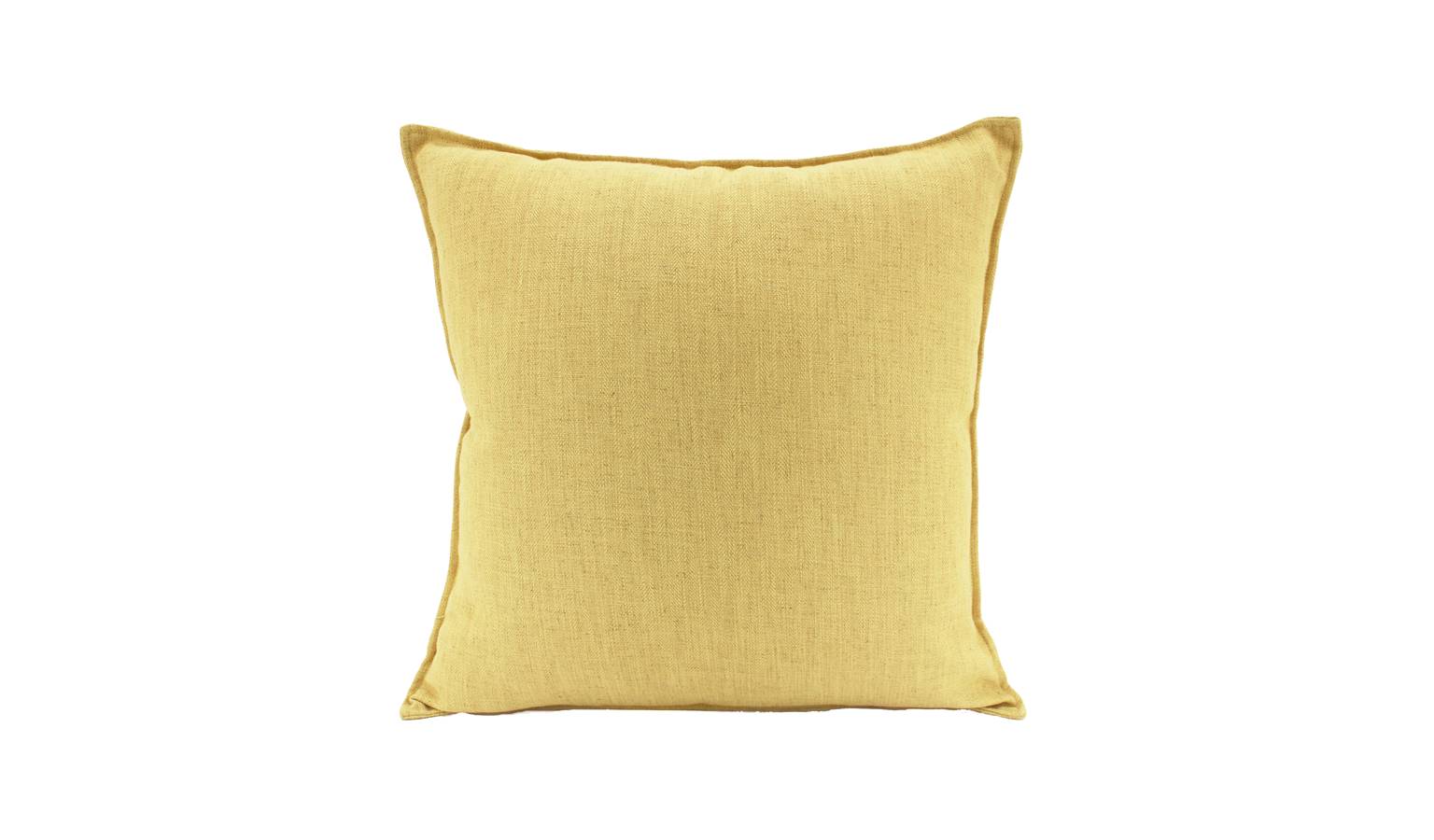 Linen Cushion Yellow (Main)