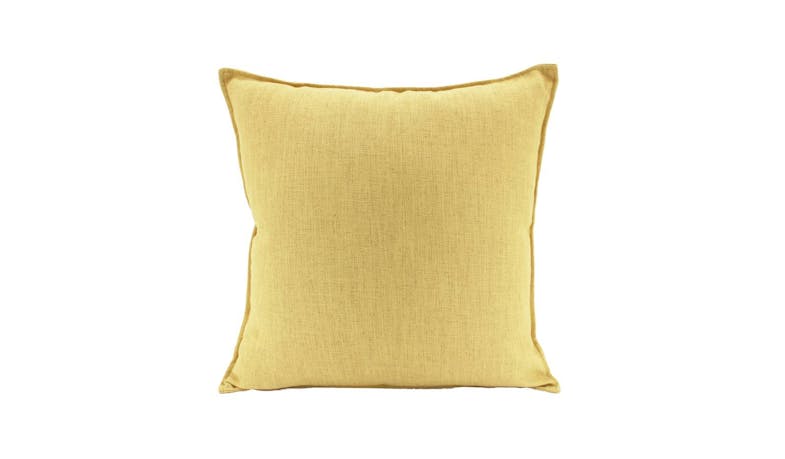 Linen Cushion Yellow (Main)