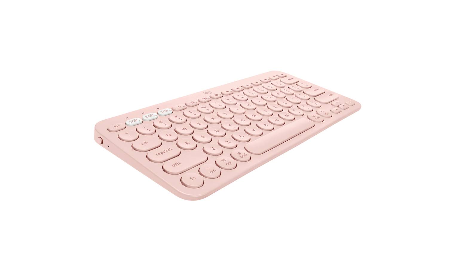 Logitech K380 MultiDevice Bluetooth Keyboard For Mac Rose (920